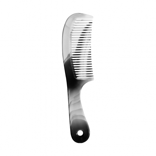 等距齒型扁梳〈附孔〉｜Polyester resin comb