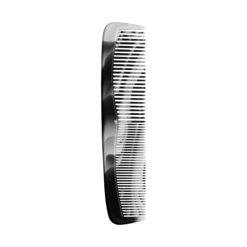 疏密齒型兩用扁梳〈寬弧型〉｜Polyester resin comb