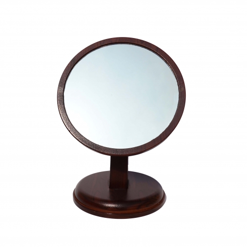 簡約圓形梳妝立鏡(小) | Simple round dressing mirror(Small)